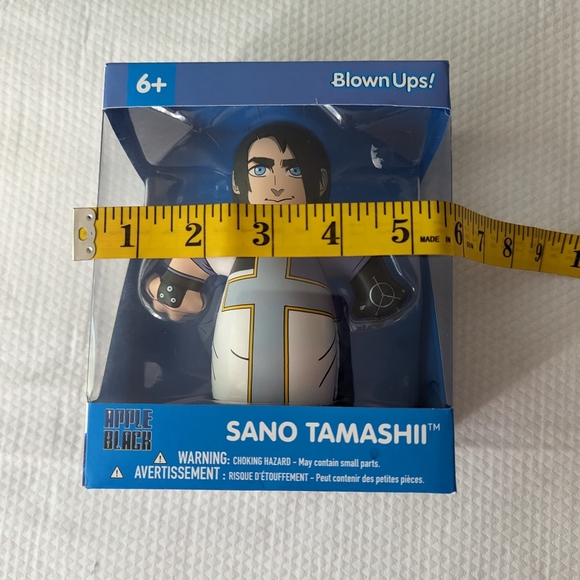 Apple Black Sano Tamashii Blown Ups Figure BRAND NEW in Display Box! - Picture 3 of 7